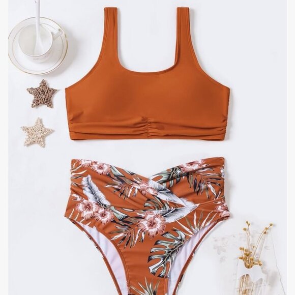 🔥3/$42 w FREE SHIPPING🔥 NWOT Two Piece Bikini Set Swimsuit - Picture 2 of 6